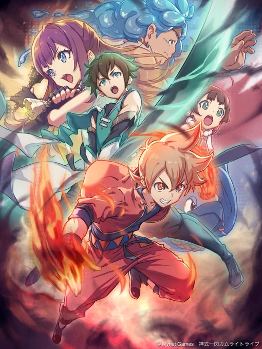 今年も描かせていただきました! 『神式一閃カムライトライブ』祝6周年 #カムトラ