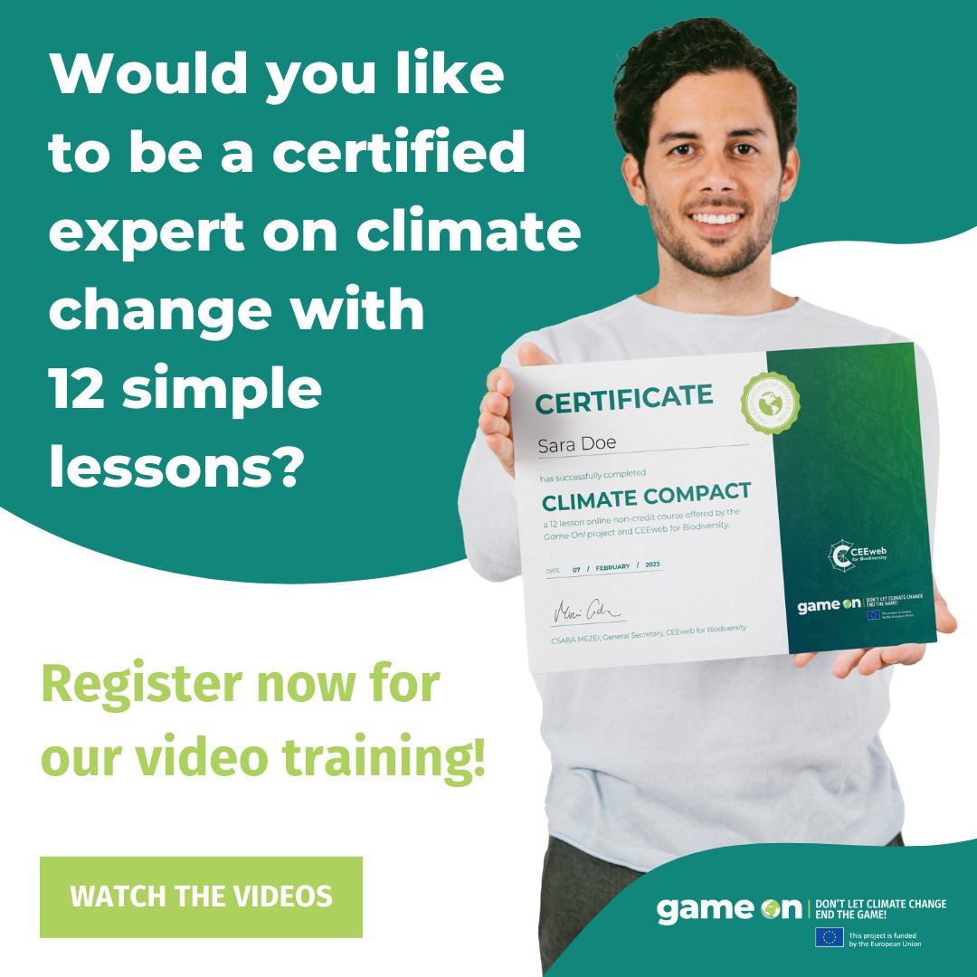 ClimateGameOn's tweet photo. It may not feel like it, but the planet has many reasons to be cheerful. So do you.  With the proper knowledge, you can fight against climate change. 
👉 Let's get your certificate here: https://t.co/TkUyg9Hxmg  
#climategame #climatechange #gameon  #climatecompact #elearning https://t.co/vrKSYt8vTf