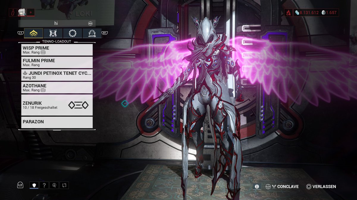 DevilTeddy96's tweet photo. @KorolevaKrasta @PlayWarframe @rebbford @moitoi @thetayking @soelloo @Helen_Heikkila @MarcusKretz 😎👍 https://t.co/i2y0f2THiE