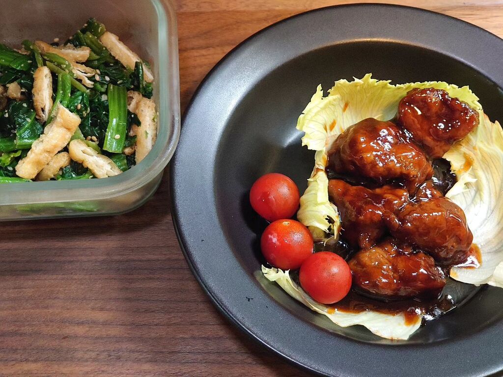 takephoto's tweet photo. #黒酢酢豚 #ほうれん草のお浸し #subuta #spinach #dinner #mealathome #cooking #takekitchen #japanesefood #instafood #夕食 #夕ご飯 #夕ごはん #夕飯 #おうちごはん #自宅飯 #料理 #料理男子 #料理好きな人と繋がりたい #料理記録 https://t.co/QeJGgANtSq https://t.co/NJa8bGw7yp