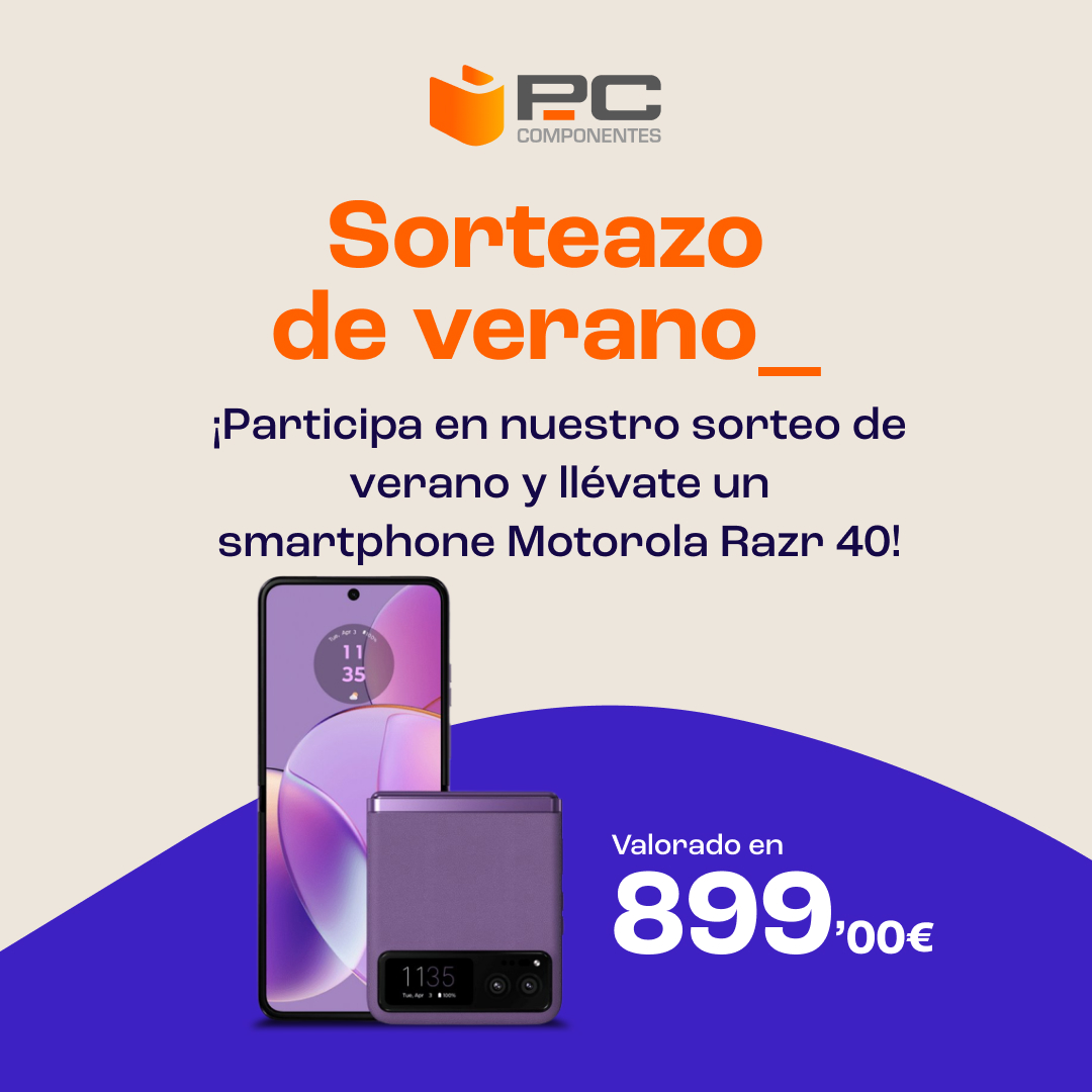 🌊🌊🌊¡𝐒𝐄𝐆𝐔𝐍𝐃𝐎 𝐒𝐎𝐑𝐓𝐄𝐀𝐙𝐎 𝐒𝐄𝐌𝐀𝐍𝐀𝐋!🌊🌊🌊

😱 ¡Llévate este Motorola Razr 40 valorado en 899€ !

☝️ Me gusta🧡 a este post y síguenos
✌️ Comenta completando la frase: PcComponentes quiero el móvil para ...