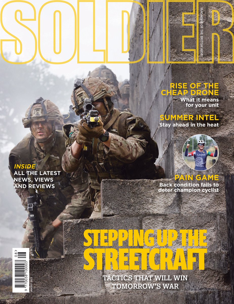 In this issue: As the Army beefs up urban warfare training, we look at how off-the-shelf drones are changing the face of battle. Elsewhere, a recruitment bounty is announced – along with moves to get more troops socialising. Read the digital edition here edition.pagesuite.com/launch.aspx?pb…
