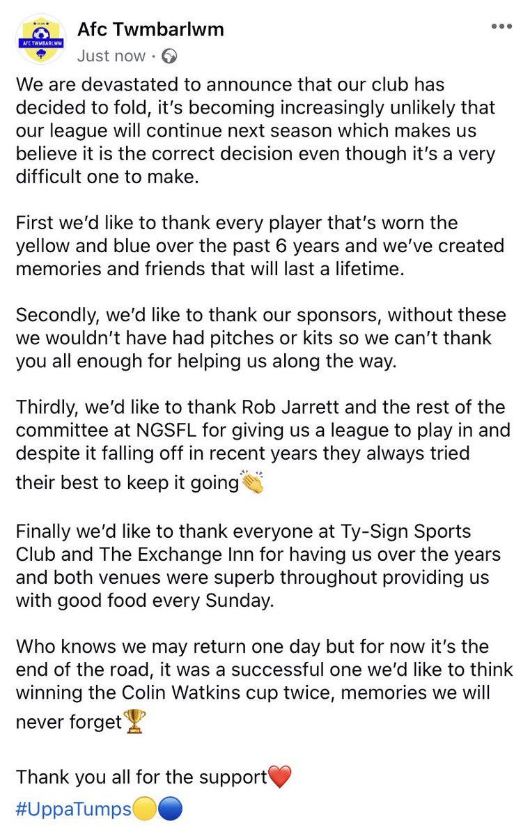 AFC Twmbarlwm tweet media