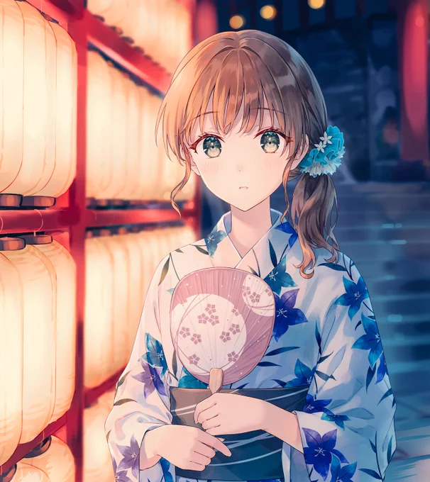 夏祭りで好きな男の子に告白された瞬間