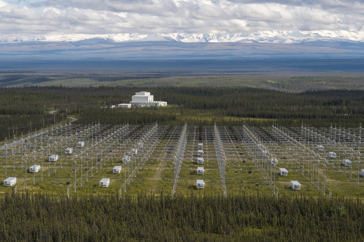 JackStr42679640's tweet photo. The HAARP system is far from angelic; rather, it employs electromagnetic waves to manipulate geophysical events like weather modifications, earthquakes, climate changes, and hurricanes. In essence, it achieves this by emitting significant radio frequencies into the Ionosphere, resulting in the "boiling" of the upper atmosphere. The disturbed ionosphere then reflects radiation back to Earth in the form of long waves, which can penetrate our bodies, the ground, and the oceans.

It is crucial to recognize that HAARP, along with other ionosphere heaters situated worldwide, possesses destructive capabilities akin to weapons of mass destruction.