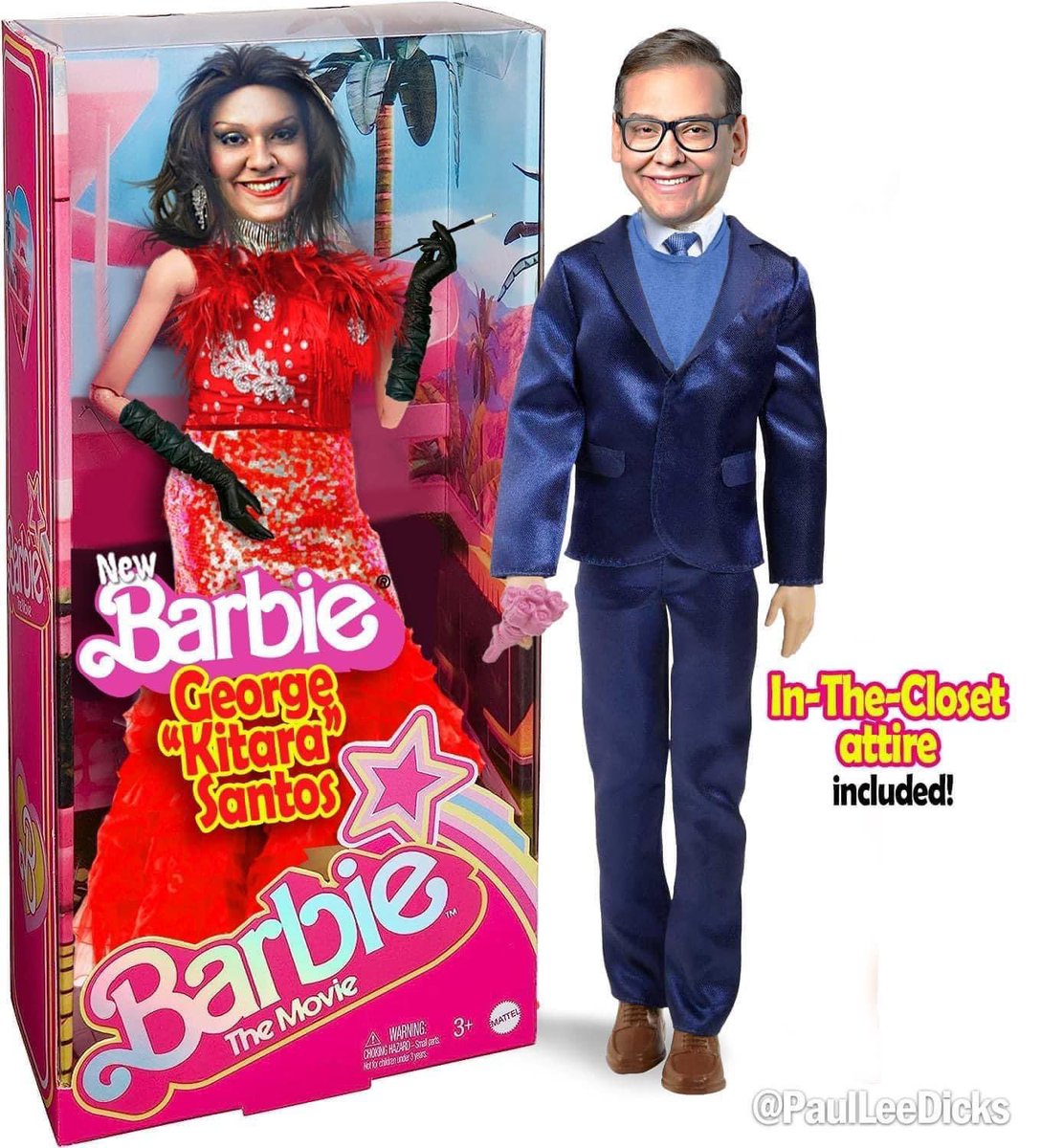 goRubenRuben's tweet photo. @girlsreallyrule Oralé Republicans Barbie
#GeorgeSantosBarbie #RedBarbie https://t.co/dcoFMHKuCz