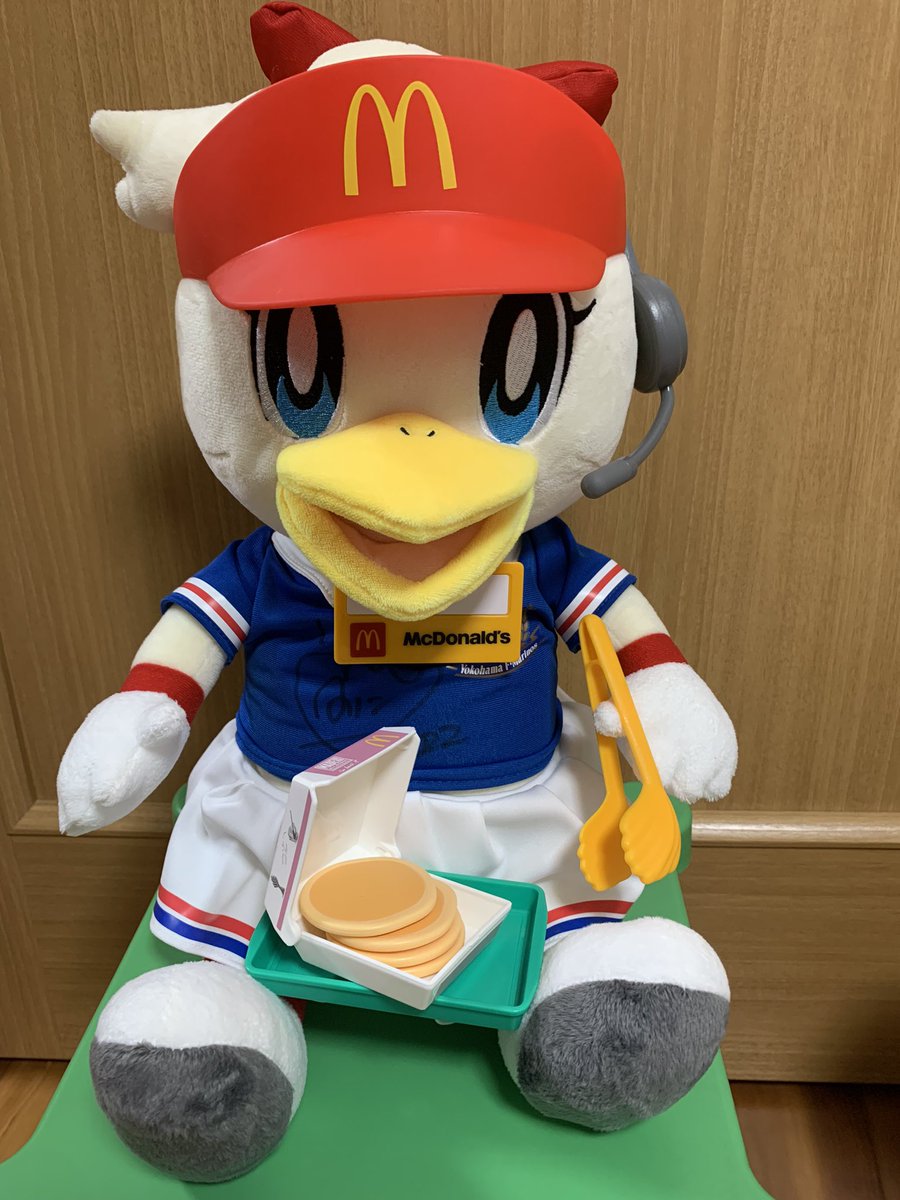 なりきりマクドナルド🍔🍟ほんとにマリンちゃんにピッタリだった🥹🫶