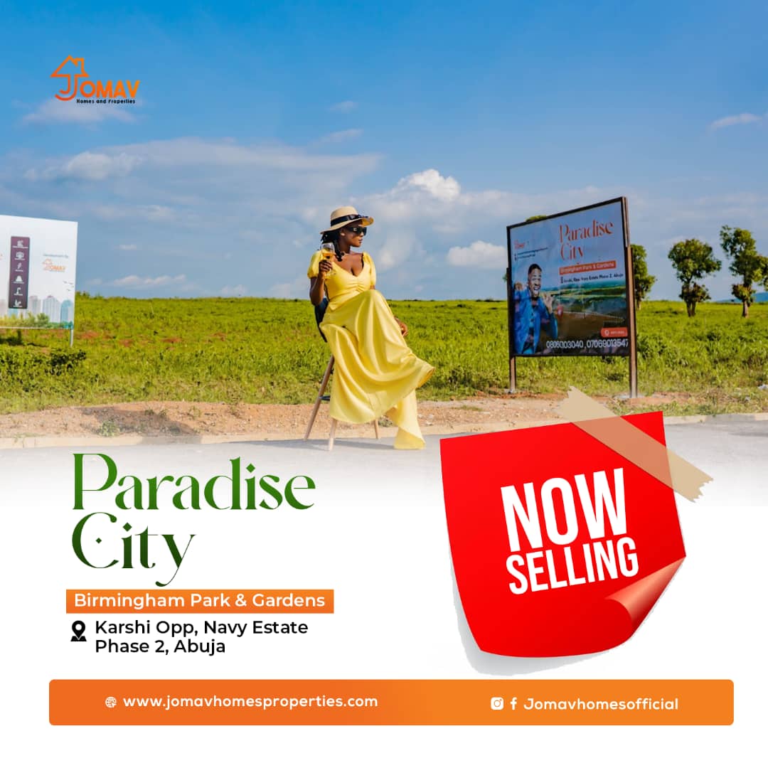 MichaelUgbeda's tweet photo. We are now in the Federal Capital Territory... Own a plot(600sqm) of land with us with our flexible payment plan
#jomavhomes&amp;properties
#birminghampark&amp;garden
#realestate https://t.co/6H4lvnrymd