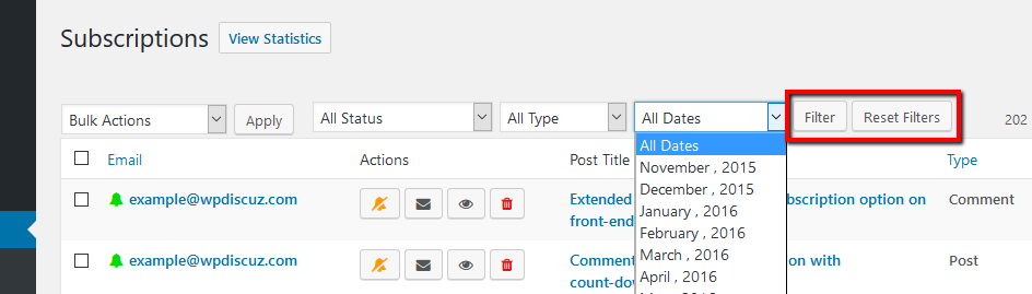 gVectors's tweet image. Monitor and manage all subscribers in the dashboard with the wpDiscuz – Subscription Manager addon! 
gvectors.com/product/wpdisc…
