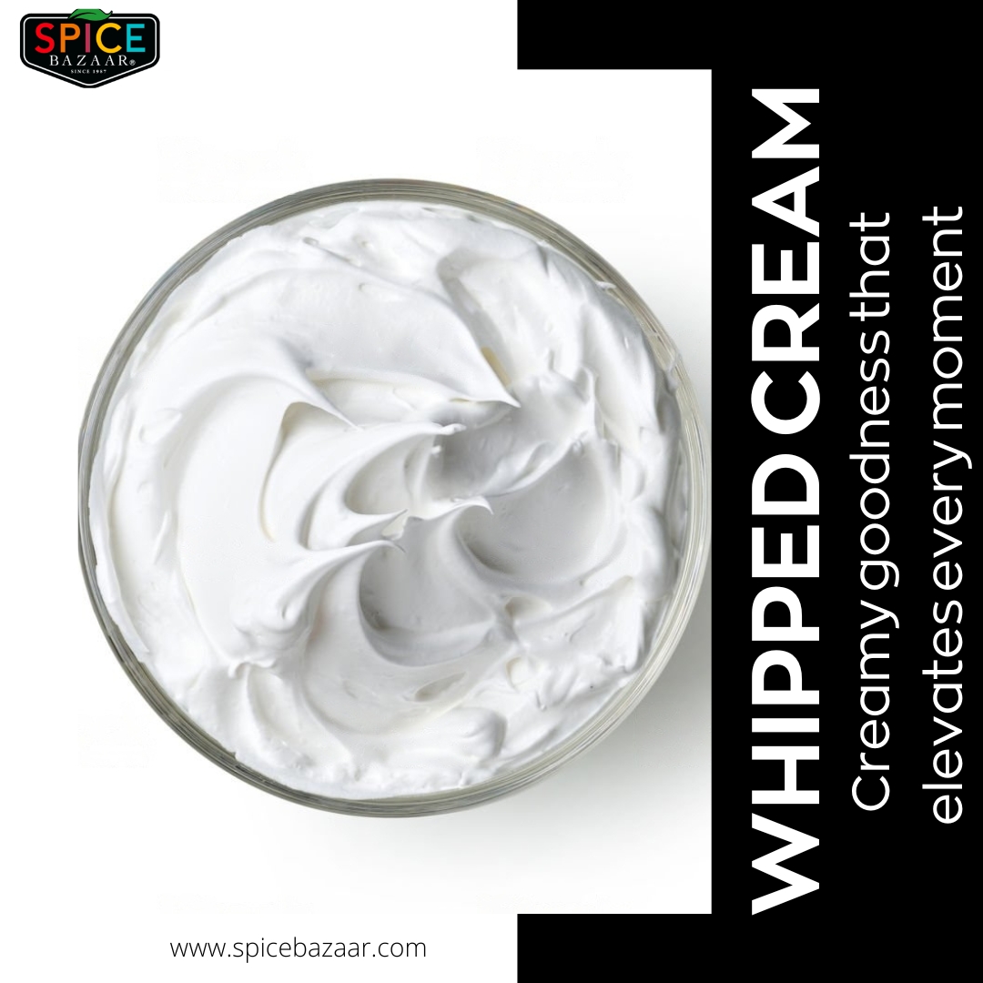 Spice_Bazaar_'s tweet photo. Indulge in Whipped Cream Delights! 🍨✨
.
.
.
.
.
#foodieFaves #creamygoodness #whippedcream #easydessertIdeas #homemadegoodness #foodgasm https://t.co/HTkuPdFc8p