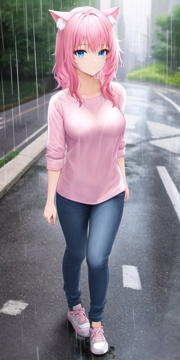 Doofes Wetter! Entweder Regen, oder zu warm 😩. Ich mag ja eher gutes Frühlings-/Herbstwetter. Was ist euch am liebsten?

#vtuber #vtubers #germanstreamer #streamer #streaming #twitchdeutschland #twitchgermany #twitchtv #gervtuber #aiart #animeart
