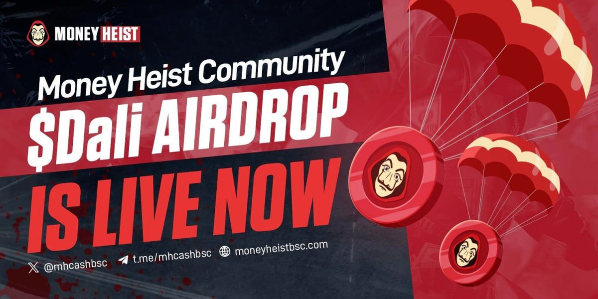 GeorgiKose's tweet photo. The highly anticipated @mhcashbsc Community $DALI Airdrop is now LIVE! 💰💎

🚀 Don't miss your chance to get $DALI #airdrops which will be listing in 3 hrs. Check your eligibility even if you are new, they have a welcome gift for new comers.

Check it out https://t.co/ik9CC3kilu https://t.co/ux5BVBZK5y