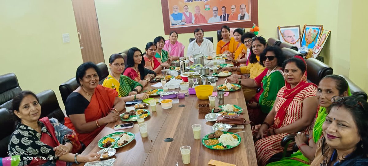 Punamsingh_Bjp's tweet photo. आज जिला गौतमबुद्ध नगर में महिला मोर्चा द्वारा "मोटा अनाज मास" के अंतर्गत "मिलेट्स बैठक" का आयोजन किया गया।
#MyFavouriteMillets https://t.co/HVLjn5Zb6d