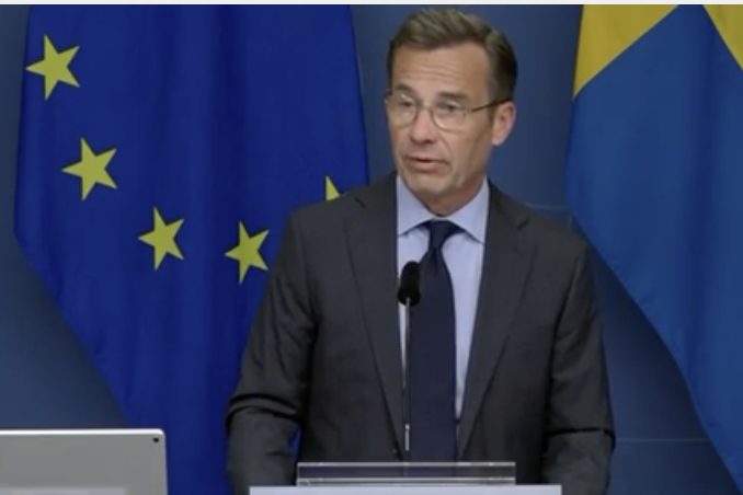Sweden's national interests are being threatened , says Prime Minister Kristersson, by those people and entities determined to burn holy books. 

The government wants to restrict the right to do this in the interest of national security without limiting freedom of speech.