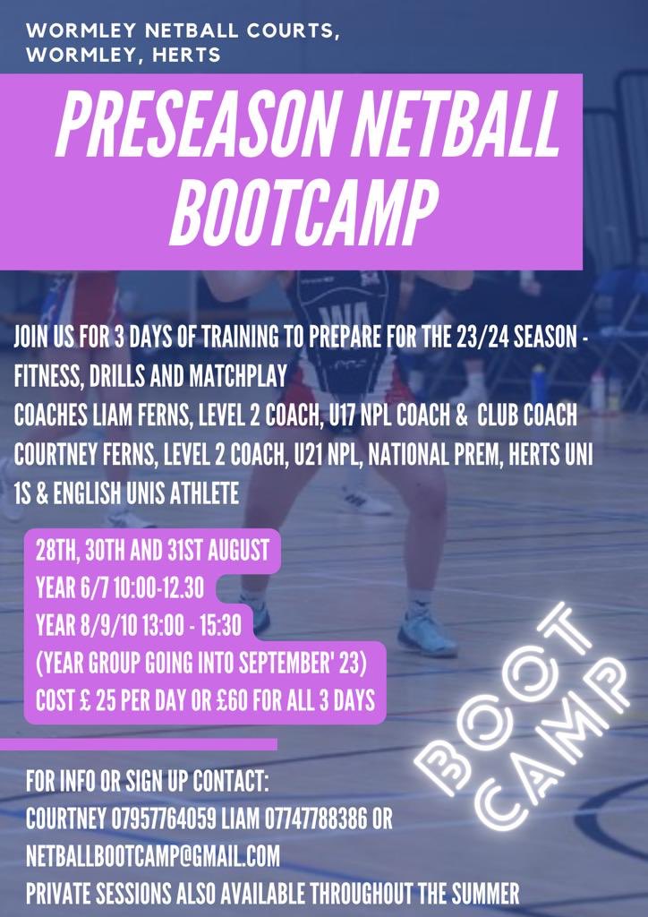 Come along and join us for our camp get next season off to a flyer !! 

forms.gle/P1sSNsgmzieLTZ…