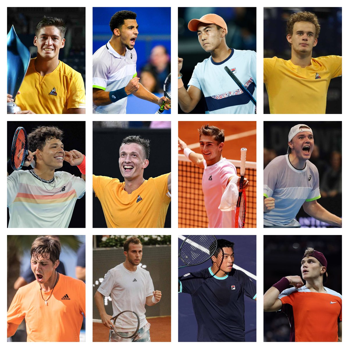 RelevantTennis's tweet photo. Excluding the top 20s, who is your favorite ATP player aged under 23? 🤔 https://t.co/gUXzQa6XgD