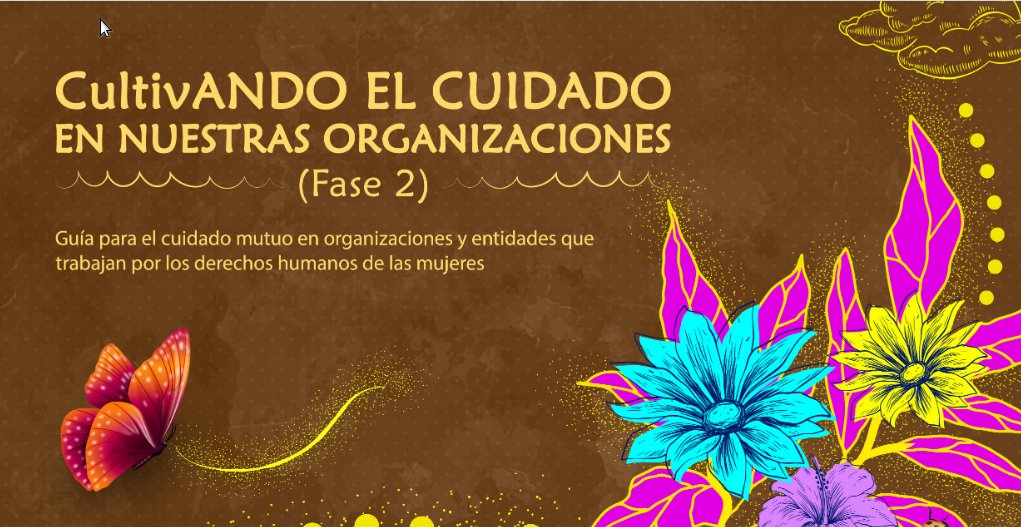 mugarikgabe's tweet photo. 🟣 Algo que a veces se nos olvida... 

Las compañeras de @MujeresCrean de #Colombia han publicado una GUÍA PARA EL CUIDADO MUTUO EN ORGANIZACIONES

Aquí la tienes 👉🏽 https://t.co/bdSeNzXglX

#DDHHMujeres #defensorasddhh https://t.co/YgBq7VxjLk