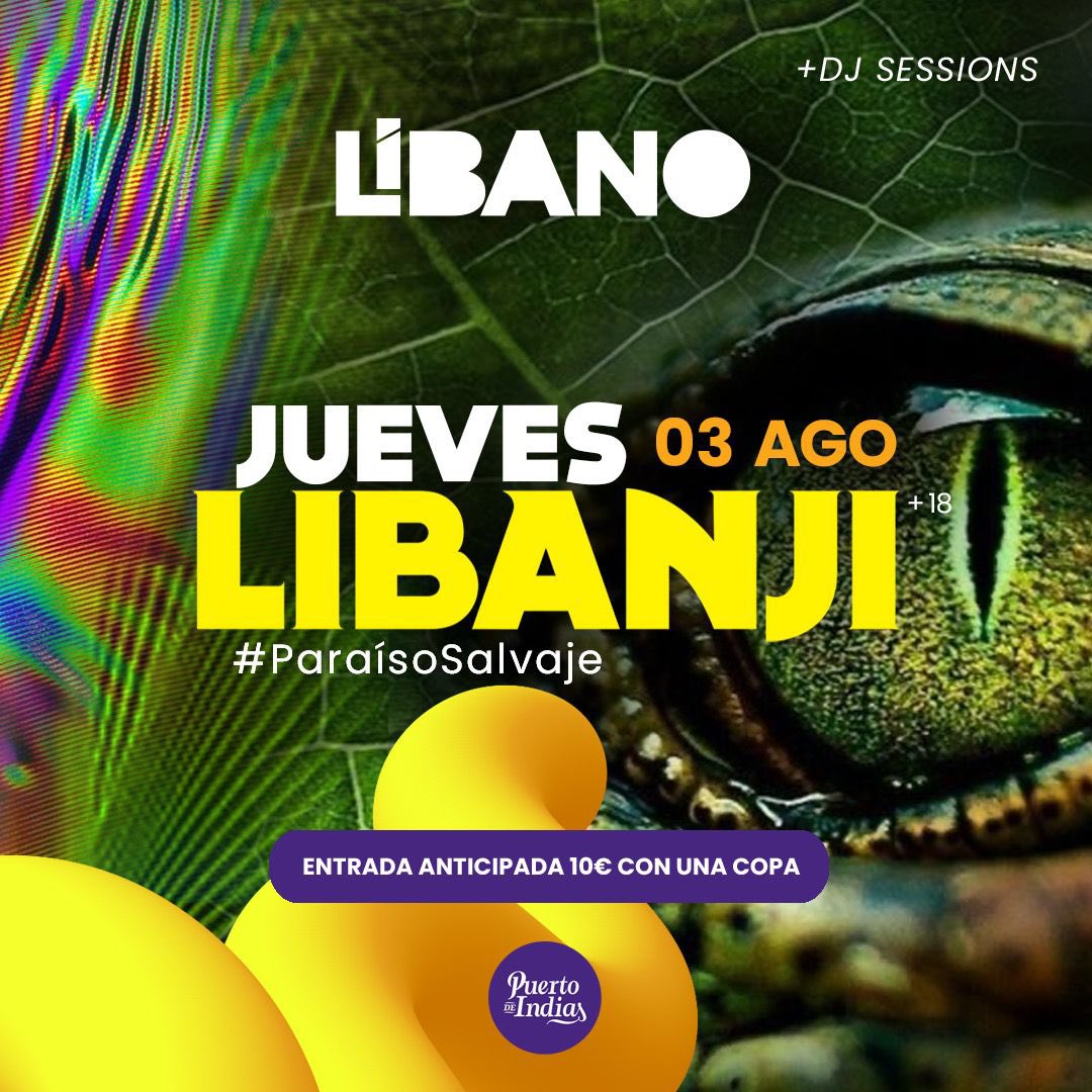 gavilantete's tweet image. Este #finde !
🔳Jueves entrada anticipada

⚫️Viernes y sábado Lista de TETE 23:00 a 01:30 #LibanoTerraza !
Nuestro fiestón #ParaísoSalvaje
¿Te lo vas a perder? 
— Reservas 627335333
#TerrazaLibano #LíbanoSevilla #Party #Night #Sevilla
#Terraza #EspirituLibano #ParaisoSalvaje