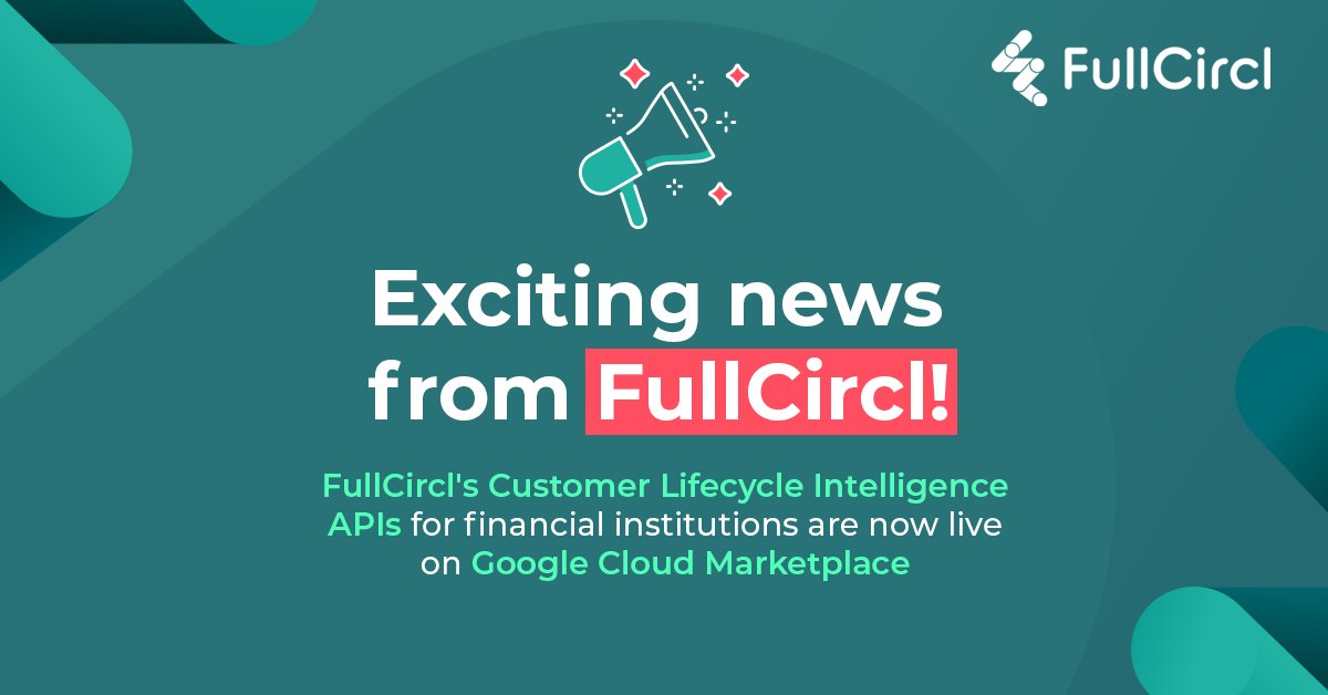 📢 FullCircl's APIs are now available on Google Cloud Marketplace, enabling businesses to automate data collection, improve compliance, and deliver personalised experiences. Stay ahead in the game with FullCircl. hubs.li/Q01ZzyGV0 #FullCircl #API #GoogleCloudMarketplace
