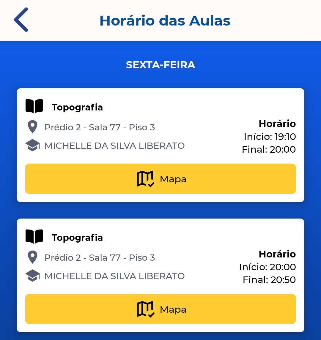 studywzoo's tweet photo. essas são minhas matérias do quarto semestre de arqurb 🫶🏻 espero que saia tudo bem

e como me transferi, eu amei a organização do aplicativo da faculdade nova. tudo certinho e organizado 🥹🫶🏻 https://t.co/8ziW8hhPh3