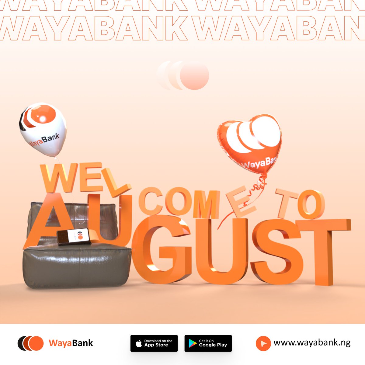 WayabankNg's tweet photo. WAYABANK wishes you a prosperous and fulfilling month ahead. May this new month bring you Joy, success and countless opportunities. Thank you for choosing WAYABANK as your trusted financial partner!!!
.
.
#wayabank #fintech #finance #digitalbank https://t.co/iquuXoFQII