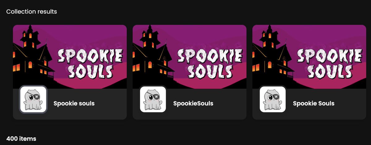 spookiesouls's tweet photo. ⚠️⚠️⚠️WE HAVE NOT STARTED MINT!⚠️⚠️⚠️

WL MINT: 2 AUG, 2:00PM UTC (24 hours)
PUBLIC: 3 AUG, 2:00PM UTC

Mint will only be on our website: https://t.co/QHy4hLWwr5
ONLY MINT USING THE LINK ABOVE!

BEWARE OF FAKE ACCOUNTS ON OS
WE WILL NEVER DM YOU!

#SCAM #opensea #Web3