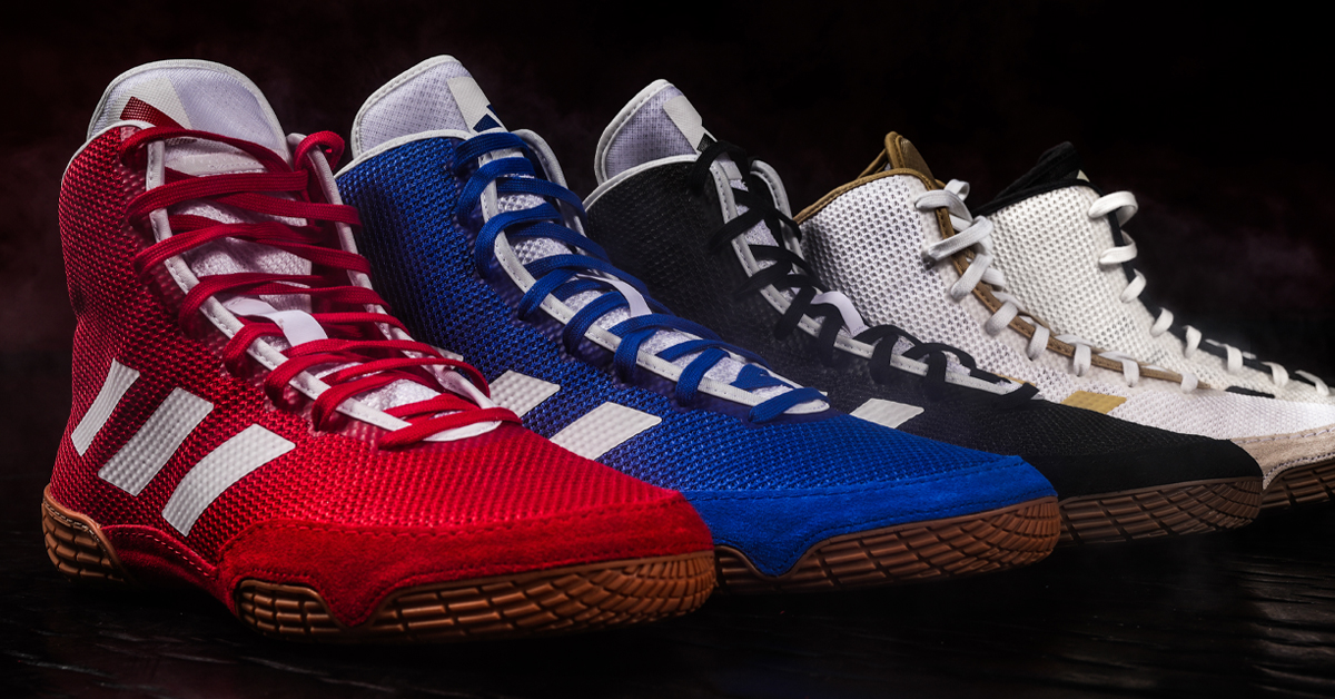 AdidasWrestling's tweet photo. Charge the mat. Dominate your opponents. Shop the top-of-the-line Tech Fall 2.0: https://t.co/b41auUnOPx
#techfall #wrestlingshoes #wrestling https://t.co/YFMSQgC3zQ