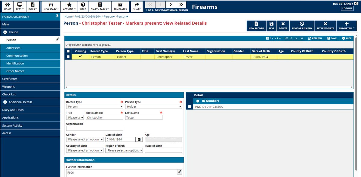 Geoff Smith Associates Ltd are proud to announce the successful launch of our new HTML5 Cloud Hosted Software as a Service (SaaS) of CycFirearms. Find out more here: gsaltd.com/about-us/lates…