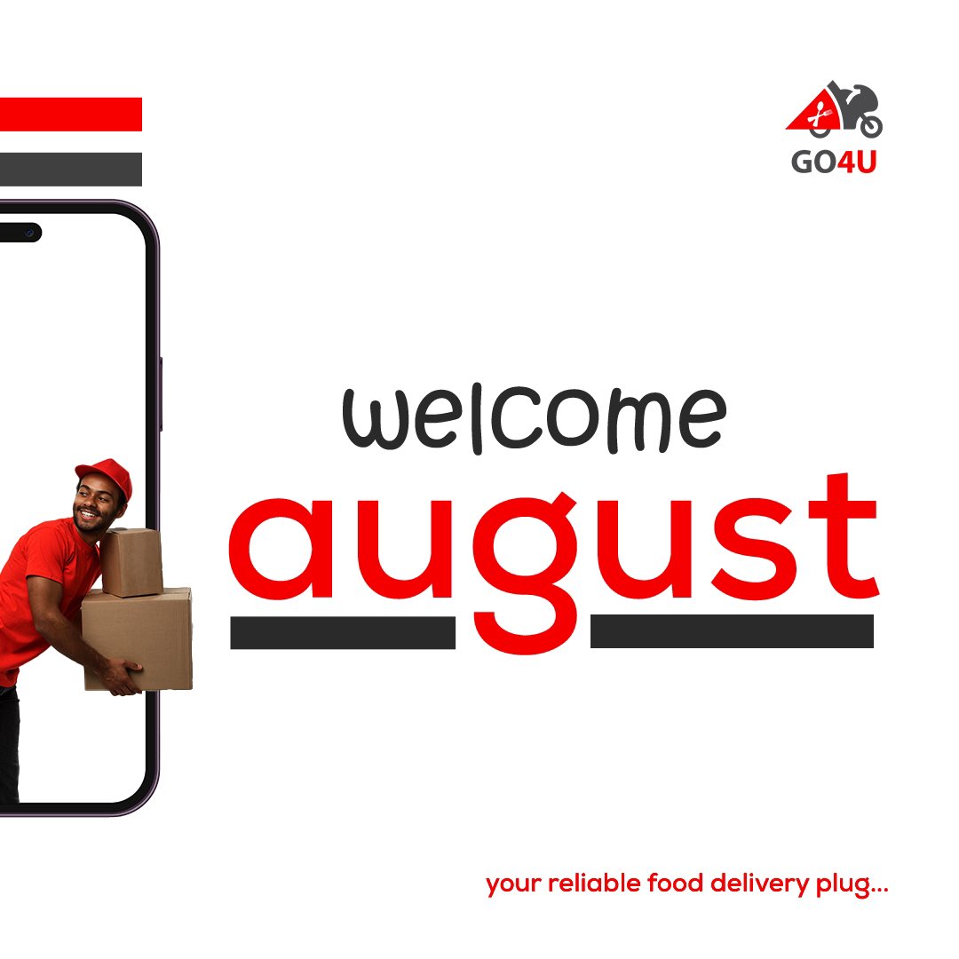 Go4u_ng's tweet photo. Don't be afraid of living this August to the fullest๐ฅ!
It starts with starting your day with the best meals and ending your day with the best๐
We will soon be available to run ๐ your meal errands for you.
Anticipate GO4U ๐
#Go4u #August2023 #launchingsoon https://t.co/v6hrN3S4pR