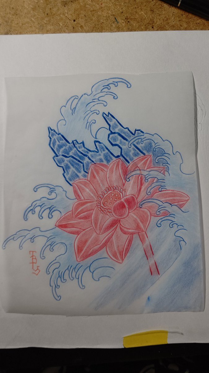 TBY_you's tweet photo. #赤鉛筆
#お絵描き
#蓮
波🌊岩🪨
#タトゥーデザイン
#タトゥー
#刺青
#予約受付中
#アナログイラスト
#アナログ画
#赤鉛筆画
#蓮デザイン
#tattoodesign
#drawing
#sketch
#tattoostudio
#lotusdesign
#lotus
#japanesetattoo
#japanesetattoodesign https://t.co/KFJoKLZM6H