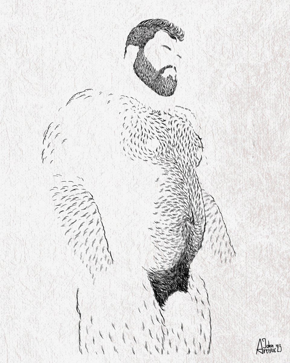 #ArtisticJohn #art #hairysketch <a href="/meatyhenri/">MEATYHENRI</a>