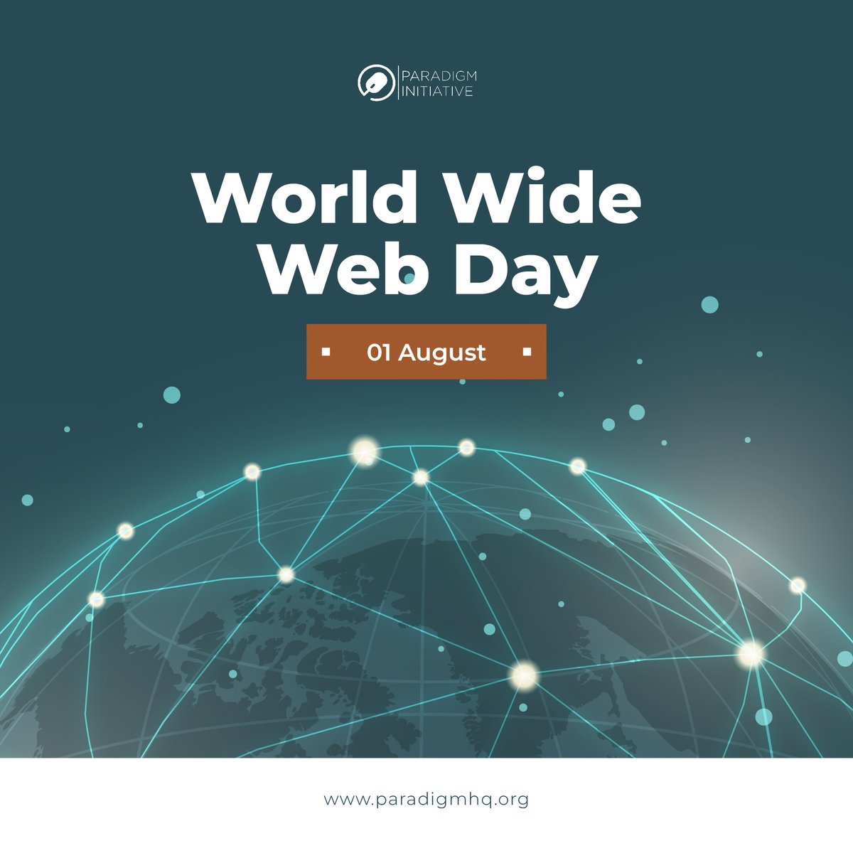 Today, we celebrate the incredible power of the internet to connect &amp; empower people across the world.🌐💻

Let's make the web a space where EVERYONE's voice is heard &amp; rights are protected. 🗣️🔒. 

#WorldWideWebDay #DigitalRights #DigitalInclusion #Africa #InternetForAll