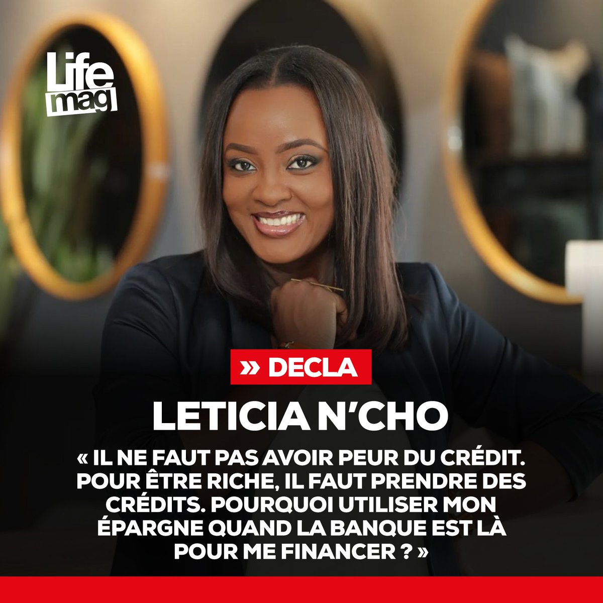 Force et sagesse à tous #lifefamily 💪🏿🙏🏿
🔗 <a href="/leticiancho/">Leticia N'CHO TRAORE</a> , DG Groupe Addict, Miss CI🇨🇮 1998 dans le podcast EP 40 de Entrepreneur State of Africa.