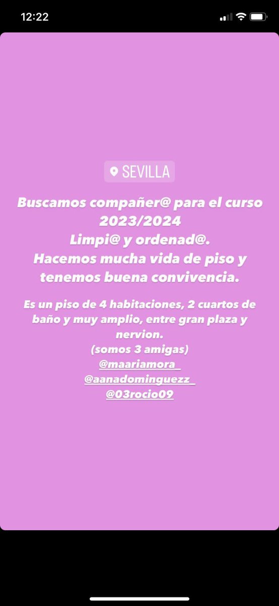 #pisodeestudiantessevilla
 #us
#upo 
#nervionsevilla
#granplaza
 #buscopisoensevilla