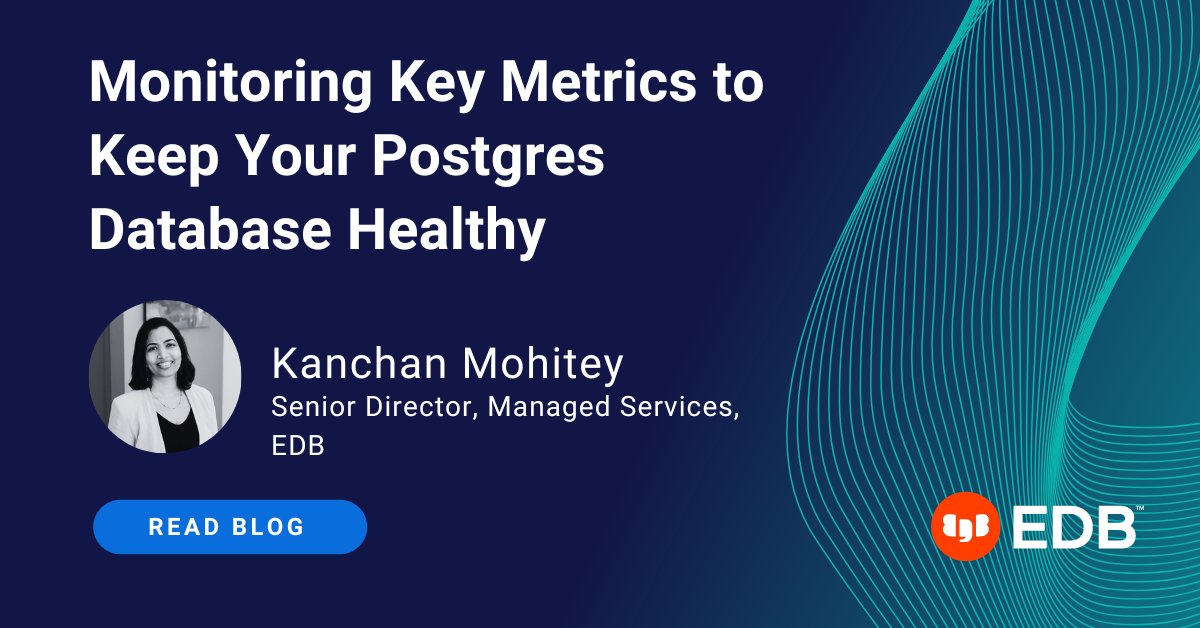 Maintaining a healthy Postgres database is vital for peak performance and seamless operations. 🔧

Don't let database health take a backseat! Check out the blog now: okt.to/iPUuN0

#Postgres #DatabaseManagement #DatabaseMonitoring #TechInsights