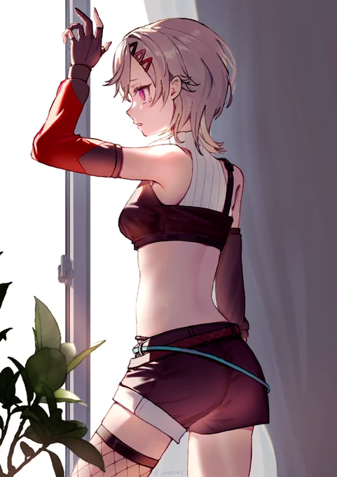 あっっっつ #引き小森画