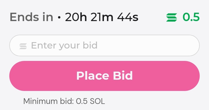 ian5__'s tweet photo. 🔴𝐀𝐔𝐂𝐓𝐈𝐎𝐍 𝐒𝐓𝐀𝐑𝐓𝐄𝐃🔴

Iron Rabbit
20 hrs left.

🔗 Link : https://t.co/zFDN7blsqC

#NFTs #solana #NFTCommunity #NFT https://t.co/dPxojjRpUW