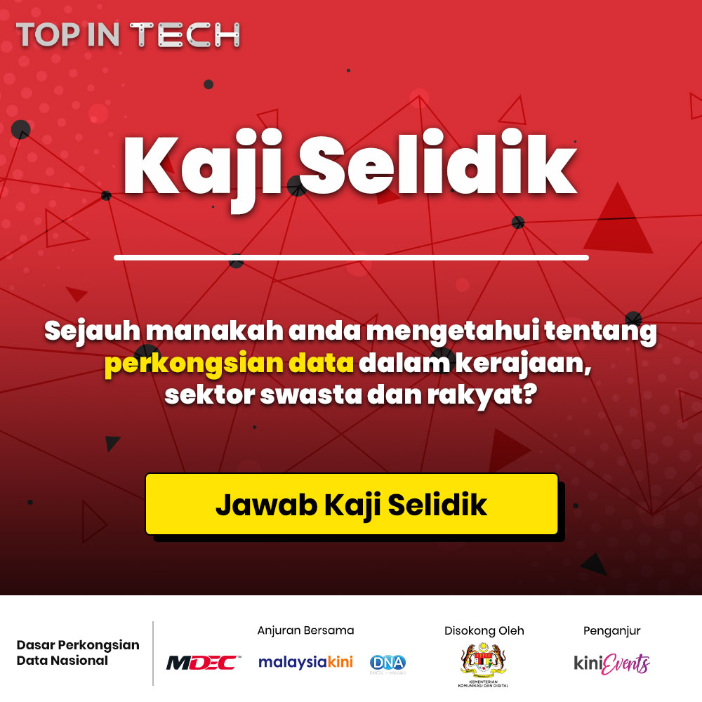 mkini_bm's tweet photo. 📢 Sejauh mana anda menyedari tentang konsep perkongsian data?

Luangkan 3 minit anda bantu kami menjawab soalan kaji selidik ini di https://t.co/iARQwpmk7n
Kongsi pendapat anda dan ayuh bina dunia digital yang lebih selamat bersama!

#DasarPerkongsianDataKebangsaan #DataMatter https://t.co/wwgEfXAiTD