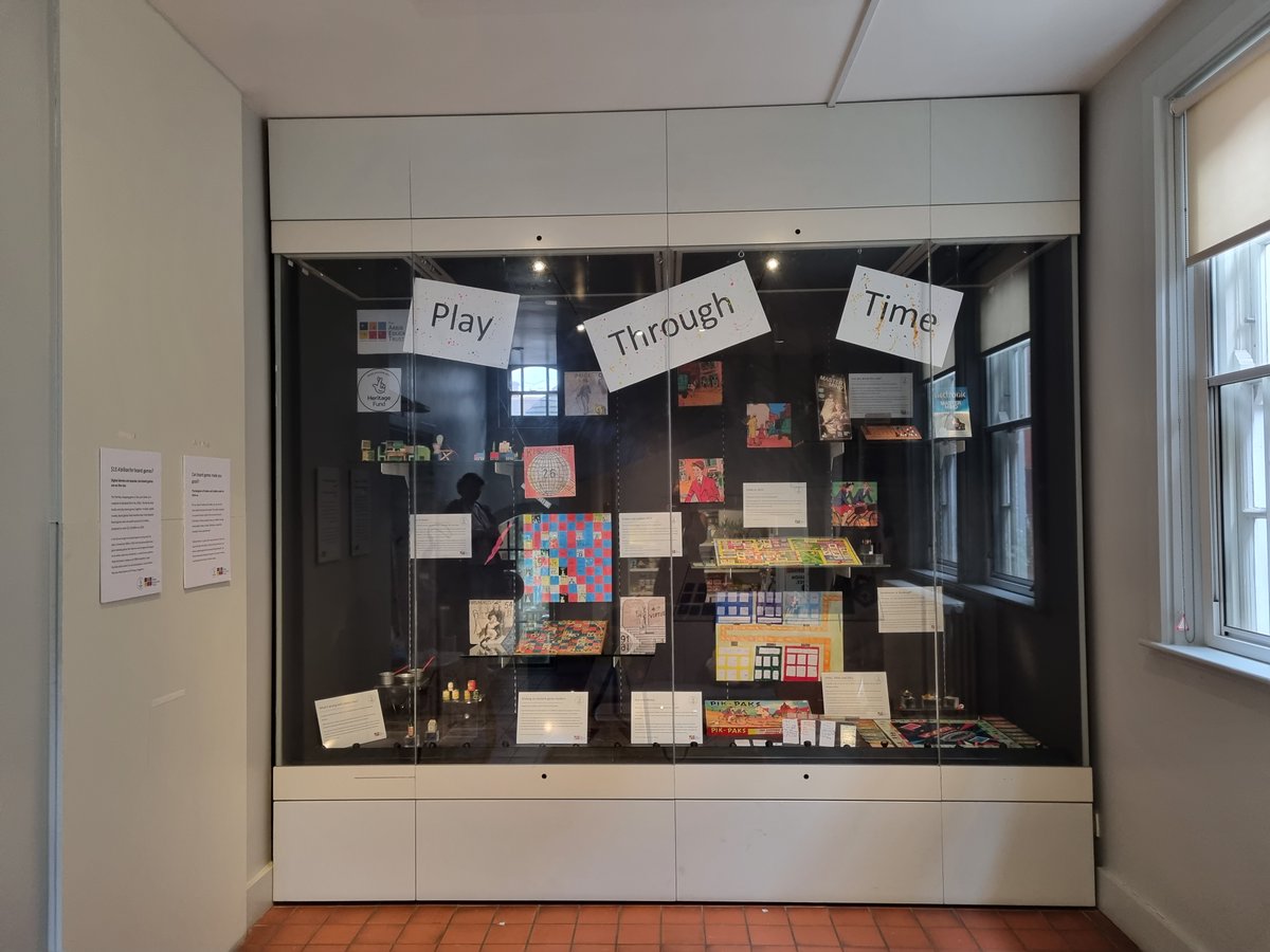 MuseumLearning's tweet photo. Go see our newly installed 'Play Through Time' exhibition at @TheMERL!

Co-created by students from @LangleyAcademy.

Open to the public now until the end of October!

#Play #Museum #Exhibition @HeritageFundL_S https://t.co/qfksbxQCGL