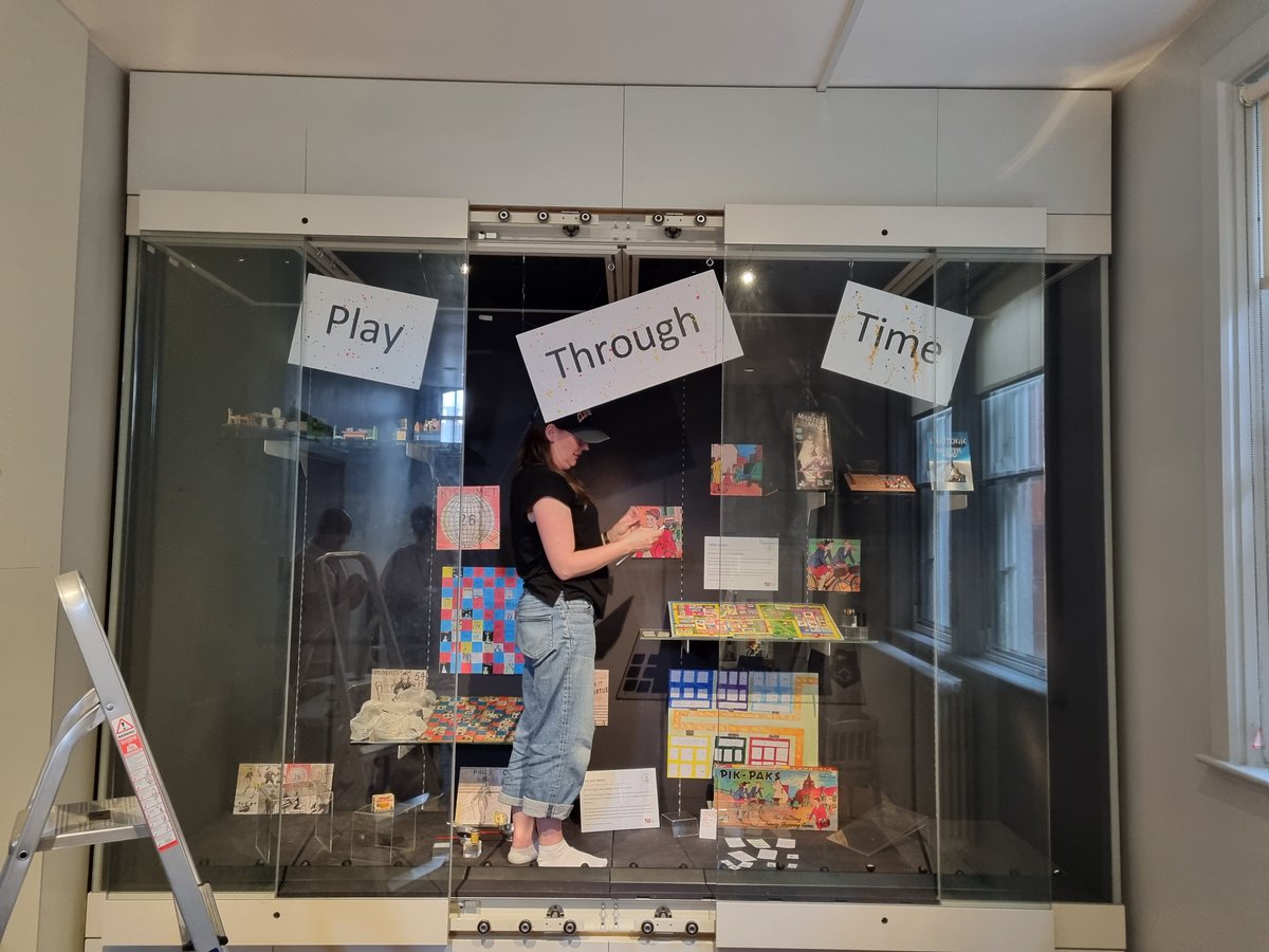 MuseumLearning's tweet photo. Go see our newly installed 'Play Through Time' exhibition at @TheMERL!

Co-created by students from @LangleyAcademy.

Open to the public now until the end of October!

#Play #Museum #Exhibition @HeritageFundL_S https://t.co/qfksbxQCGL