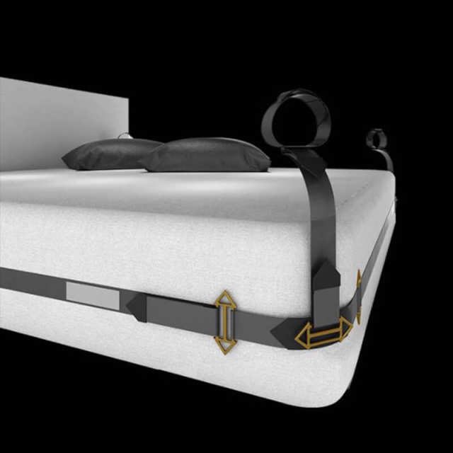 LockinkUK's tweet photo. Lockink BDSM Adjustable Bed Bondage Restraint Kit 

Not your average bed restraint kit! No more lifting heavy mattresses and poorly fitting, poorly constructed restraints! 
From £54.99 with free delivery 

https://t.co/qulnNrSn62

#bdsm #bondage #fetish #bedrestraints https://t.co/ork4xKFTli