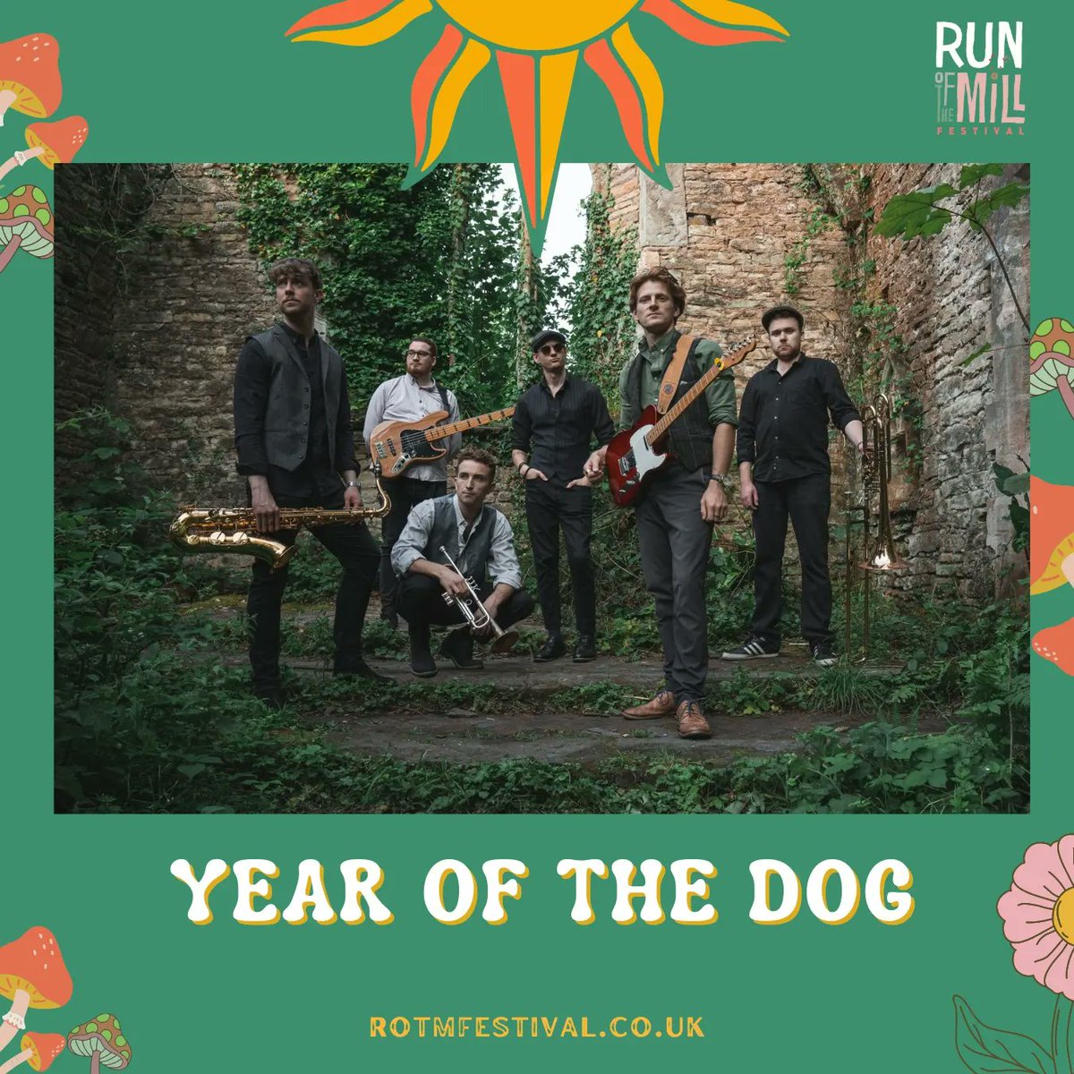 YOTDband's tweet photo. 🚨 FESTIVAL ANNOUNCEMENT 🚨

We are headining and closing the beauty of a festival that is Run Of The Mill Festival on Sunday 27th August. 

See you there Somerset 💣 https://t.co/T1CwWVVw1E