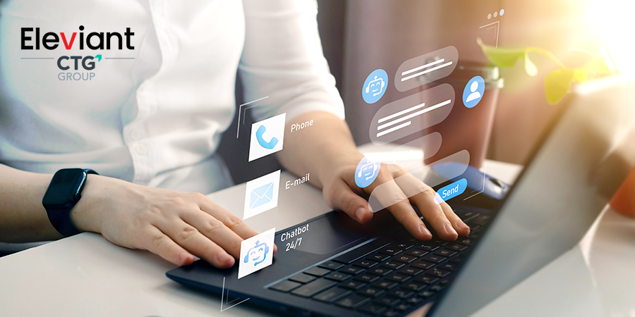 CTGEurope's tweet image. vChat from Eleviant (CTG Group) is more than a chatbot; it's about enhancing your customers’ journey and streamlining their customer service interactions. 
Learn how vChat can transform your customer interactions: bit.ly/3Y92G0Y #AI #vChat #ChatBot