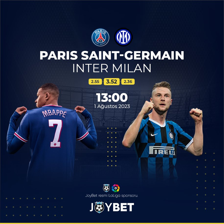 JoyProResmii's tweet photo. JOYBET Güncel Giriş Adresi: https://t.co/uygrAXIE2x 

Günün Karşılaşmaları;

#PSG - #Inter
#Panathinaikos - #Dnipro

#JoybetPro ' da Kazancın Hemen Hesabında !
Yatırımlarınıza Bonus Değil, Nakit Para Veren, Kazananlar Kulübü #JOYBET ! https://t.co/VBXRazxIMd