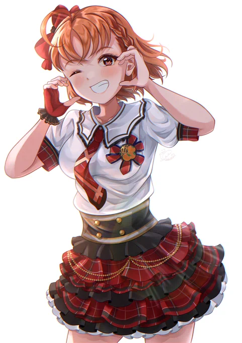 白背景(差分) #高海千歌生誕祭2023 #高海千歌誕生祭2023 #lovelive