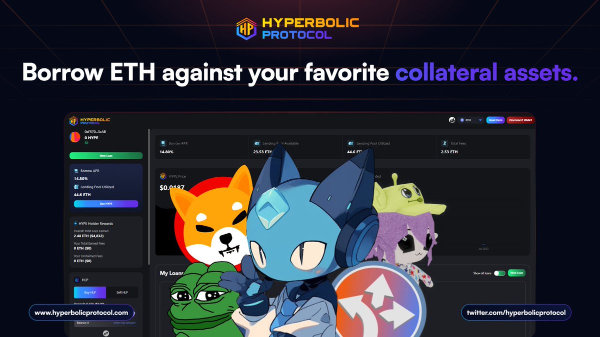 Almost 24 hours to go ⌛️

Grab some $HYPE before <a href="/themoontography/">moontography</a> hits the spaces with the latest <a href="/HyperbolicETH/">Hyperbolic Protocol</a> updates. 🎯👀🚀

#HYPE #Crypto #lending #ETH #btc #giveaway #memecoin #altcoins #1000x #DeFi #utility