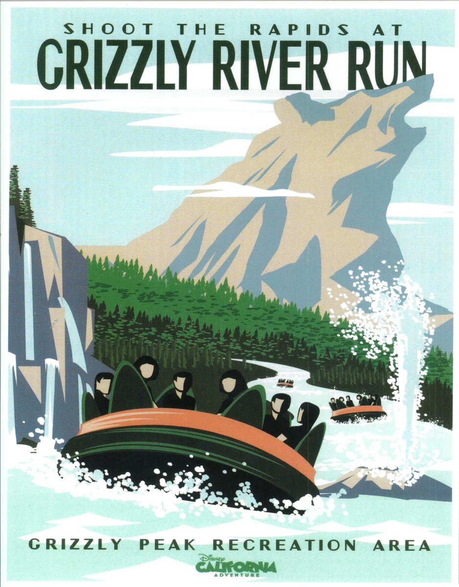 DLPlanet's tweet image. 🗺️[POSTER DISNEYLAND]🗺️

Ce poster de l'attraction Grizzly River Run, à Disney California Adventure, a été réalisé en 2010 par Greg Maletic

Plus d'infos 👉 disneyland-planet.fr/grizzly-river-…

#Disneyland #imagineers