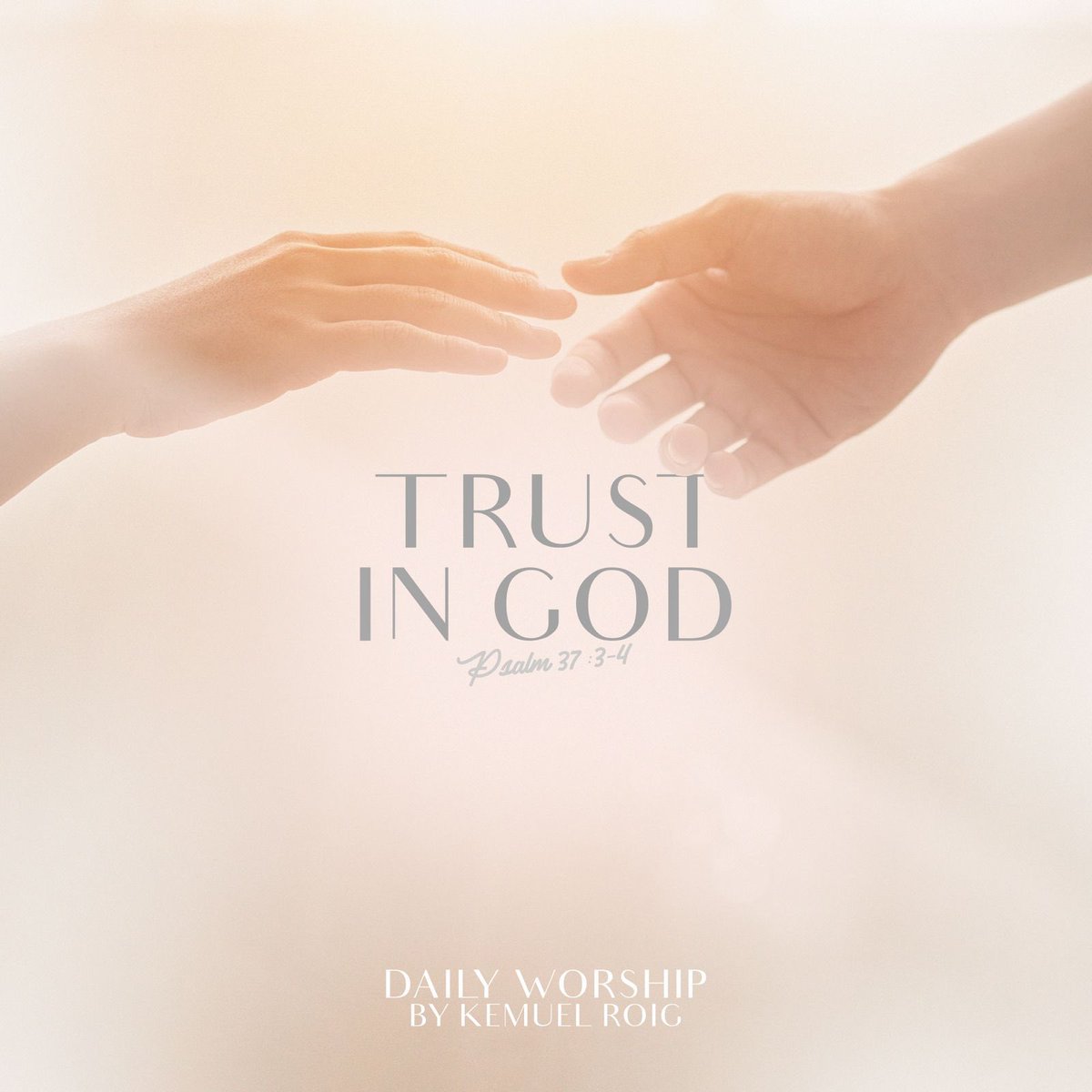 kemuelroig's tweet photo. My new single release “Trust in God (Psalm 37:3-4)” is now available! Stream it on your fav platform 🎧
#dailyworship #kemuelroig #trustingod #music #musica #musician #instamusic #musicproducer #newmusic #musictorelax #relax #relaxing #meditate #read #reading #pray #prayer https://t.co/lFsrI28Ohe