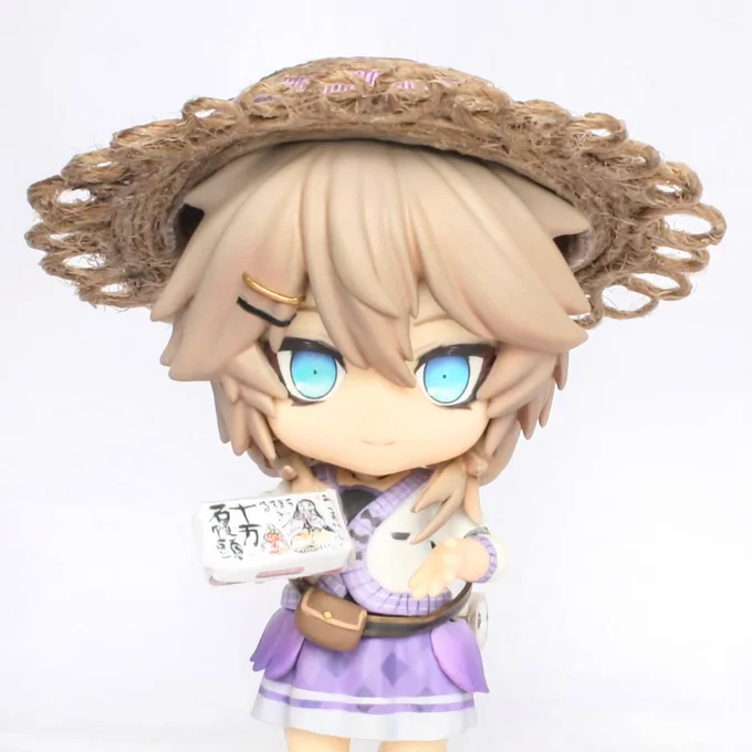 地元埼玉の観光大使、春日部つくしちゃんのねんどろいどを作りました。 #彩のつくし