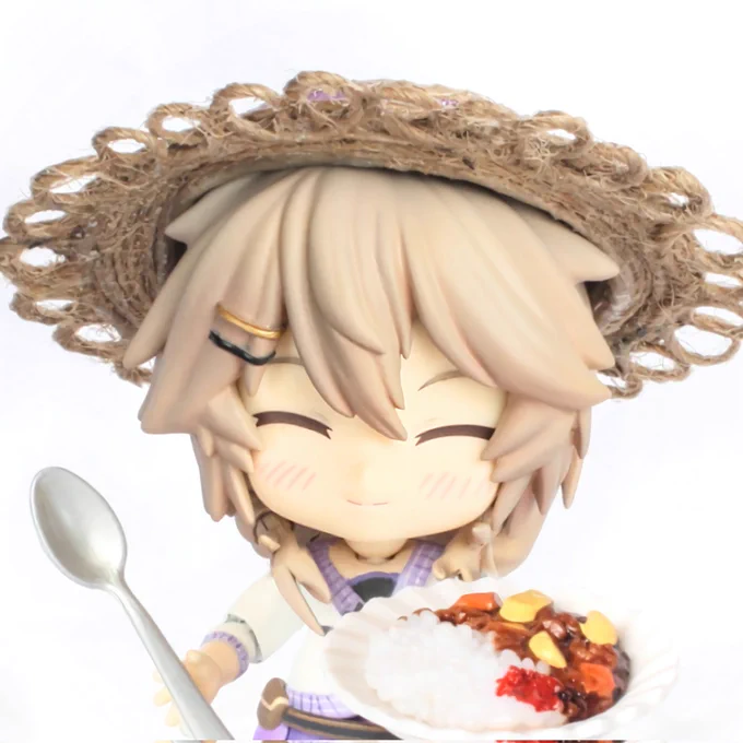 地元埼玉の観光大使、春日部つくしちゃんのねんどろいどを作りました。 #彩のつくし